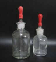 White drop bottle glass drop bottle 30ml glass instrument experimental consumables