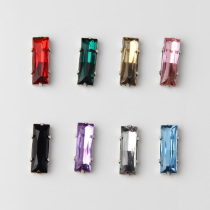 8mm * 24mm Rectangular Claw Drill Clothing Accessories Accessories Diyornament Accessories Shoes Wear Beauty Material Accessories