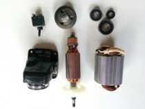 With Shanghai KEN Ruiqi 9913 angle grinder Rotor Stator gear switch bearing 9913B Mill rotor