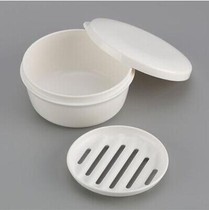 Sealed soap box Travel portable cover Drain soap box Creative fashion handmade soap box Soap box