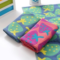 Jindian three-point water cotton gauze wash face household towel childrens towel 25 * 50cm (childrens towel)
