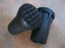 The climbing rod anti - slip foot fittings round rod tip rubber high wear - resistant anti - slip rubber