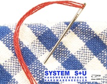Germany S U DARNERS big-eyed thick hand-sewing needle thick steel needle imported hand-made needle na sole needle