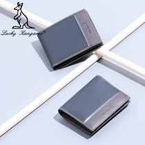 LUCKYKANGAROO menS leather long wallet first layer cowhide business fashion wallet new wallet