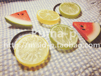 (Small Pの Jewelry) Fruit Hairpin Hairpin Lemon Watermelon