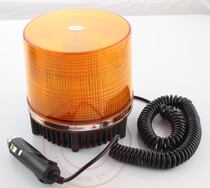 Round car ceiling light car car LED flash light school bus parking sign warning light orange 12V24V