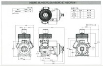 Open and semi-sealed cryogenic compressor 06DR-228 7 5HP original dress