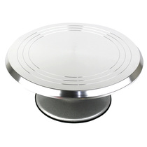  Christies aluminum alloy flower mounting turntable 12 inch flower mounting table cake turntable non-slip flower mounting rack Baking tool