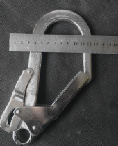 High-altitude work fasteners forged large hook_big hook for seat belt_large opening hook_hook steel pipe hook
