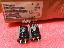 Imported Panasonic 200V330UF 22*30 HA series 105 degree power supplies 330UF 200V