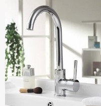 Kunquan single hole single-handle hot and cold faucet all copper washbasin faucet basin faucet vegetable basin faucet