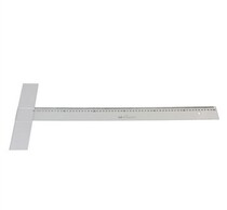 Deli Right-hand 8410 Organic Tinting Ruler 60cm Transparent Drawing Ruler Engineering Worksite With Ruler Drawing Ruler T Ruler