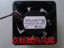 NMB 2410ML-04W-B76 0 12V 58A 6cm 6cm 6025 temperature-controlled computer case fan