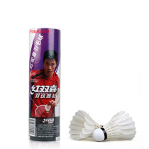 DHS red double joy 401A indoor and outdoor fitness training competition goose feather badminton 6 sets