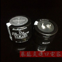 Import Rubycon Ruby capacitance 450v270uf electrolytic capacitor 270uf 450v 35X25mm