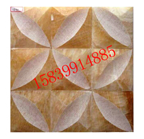 Natural rice Topaz marble mosaic Rosin jade plate Jade small mosaic 420 yuan square meters