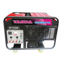 Xiangda small gasoline generator set double cylinder 10kw12kw automatic ATS household small single three phase 380V
