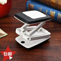Foldable with lamp high power portable desk lamp magnifying glass 8 times reading newspaper handheld jewelry magnification