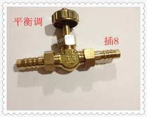 Factory direct pneumatic components hydraulic quick coupling copper Connector Ferrule needle valve * 8*10