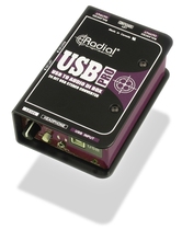 (total agent line goods) Radial USB-PRO computer USB DI Straight plug-in box line goods