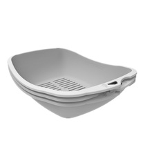 KRAPBOX three-layer cat litter cat New artifact easy to clean cat toilet part of the area