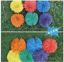 Rubber ball combination W9213) Kalami teaching aids children elastic shuttlecock throwing toys kindergarten sports