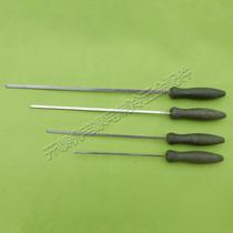 Motor repair tool Motor groove cleaning flat strip through strip stainless steel offline tool with handle through groove strip