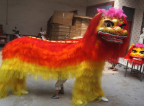 Dragon dance and lion dance Kyoto North Lion (smiling face type) Lion Dance props high-end authentic Beijing lion lion dance south lion