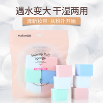 Ultra soft and versatile powder-bashing water large dry and wet sponge fixed makeup powder bastille powdered bottom makeup powder bashing