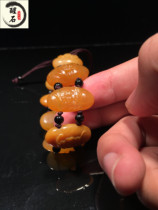 Old Pit Fujian Shoushan Stone Rare Fields Yellowstone Handchain Lao Northern Handchain (Foo in front of the eyes) Collection Customized