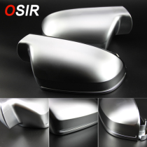Suitable for Audi Q3 A4L A5 new A6L A3 A7 Q5Q2 silver ear modification S4S6 Chrome mirror shell