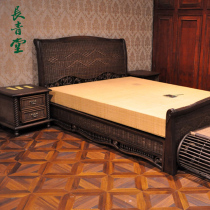 chant tang rattan teng chuang dian double Continental bed 1 5 m 1 8 m mattress mat breathable zong beng mattress