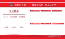 Micro fire station system Wall Chart fire system poster micro fire station-bulletin board