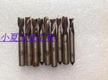 Second-hand old domestic Changshu Feng brand straight shank keyway milling cutter 2 flutes 5mm-6mm
