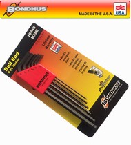 Original US imports BONDUS Bolton ball head lengthened inner hexagon wrench 10946 6 pieces