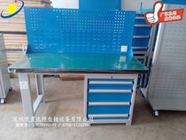 Factory direct anti-static workbench Green composite workbench Electronic maintenance table inspection table Solid wood workbench