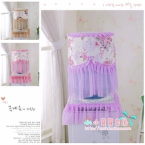 Purple cloth garden water dispenser cover water dispenser 2 sets of dust cover bucket cover water purifier cover