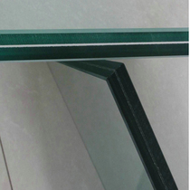 Customized SGP5 5~19 19 laminated pvb colored film tempered glass open-air canopy project super white silk