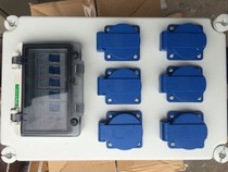 Distribution box customized European electric box industrial plug socket strong electric wire cloth box 2 wire 3 wire various distribution box customized