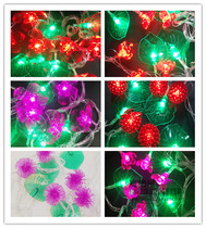 Christmas festival decoration LED lantern flashing light string light small lantern outdoor waterproof wedding decoration garden light