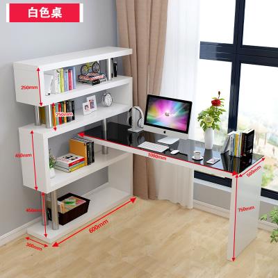  Bookshelf writing desk Household cabinet 1 8 long provincial small table Dormitory desktop bay window cabinet oversized combined bedroom modern