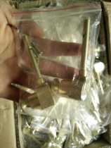 The bronze shaft of the horses head.