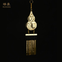 Ruixin bronze hoist windbell hanging door decoration hoist hanging piece window bell window and balcony decoration