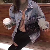 South Korea METROCITY shoulder chain messenger bag leather park justice with M41MQ367Z