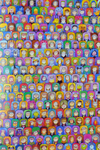 A few meters cartoon wooden adult puzzle 1000 pieces educational toys send imported quality decompression gifts