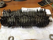 Komi shredder accessories Shredder cutter Steel blade Double knife Komi black diamond knife special price