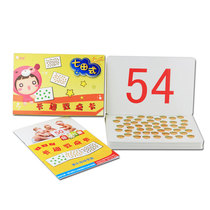 Duman Early Education Flashcards Seven Fields Cartoon Number Points Cards Early Teaching Flashcards Digital Cards Young Children Maths Enlightenment Teaching Aids