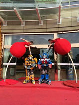 Beauty tumbler human body suspension floating behavior Art air swing trembling sound Net red toy game props