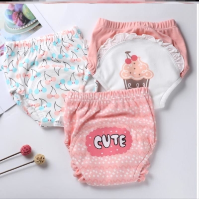 Newborn baby diaper pants thick solid anti-side leakage easy to wash moisture and breathable partition urine cool and unsully hot and fine quality 