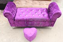 Eurostyle Boutique Clothing Shop Sofas American Shoes Stool storage wear Shoes Stool Tailstool Tailstool Shoes Cabinet Sofa bench Sofa Bench